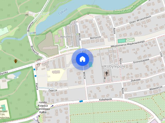Apartament w zielonej miasta: Poznań ul. Wilcza 21 prywatnie