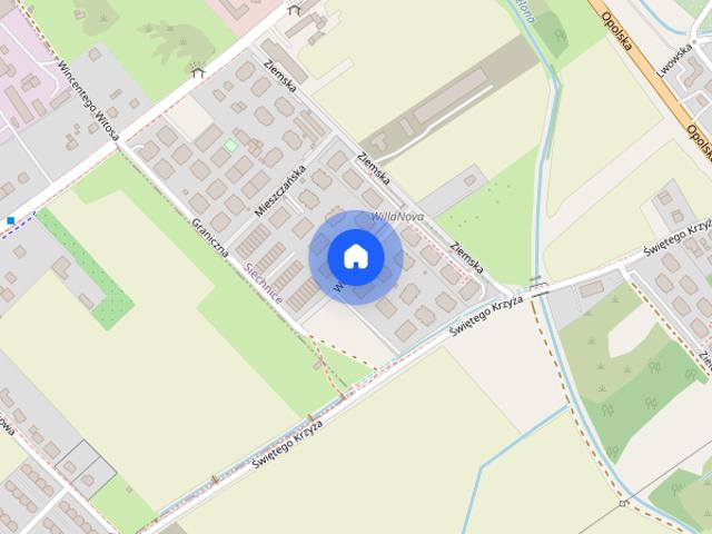 Apartament z ogrodem w dzielnicy willowej