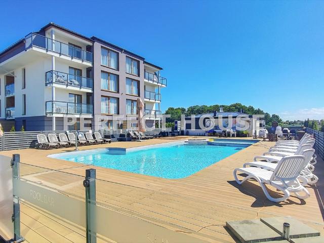Apartament z ogródkiem i basenem w Sarbinowie blisko plaży
