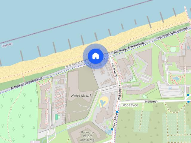 Apartament z miejscem parkingowym w hotel DIUNE