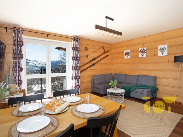 Apartament z panoramicznym widokiem na Tatry, balkon, garaż
