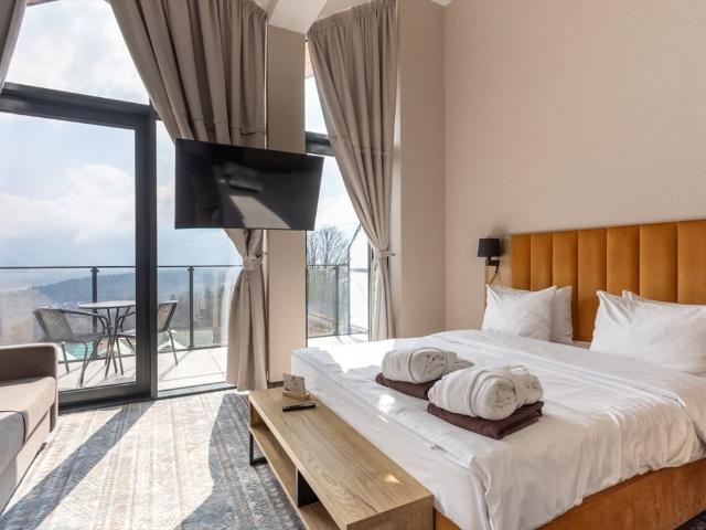 Apartament z widokiem na Karkonosze 28,25 m² na ostatnim piętrze