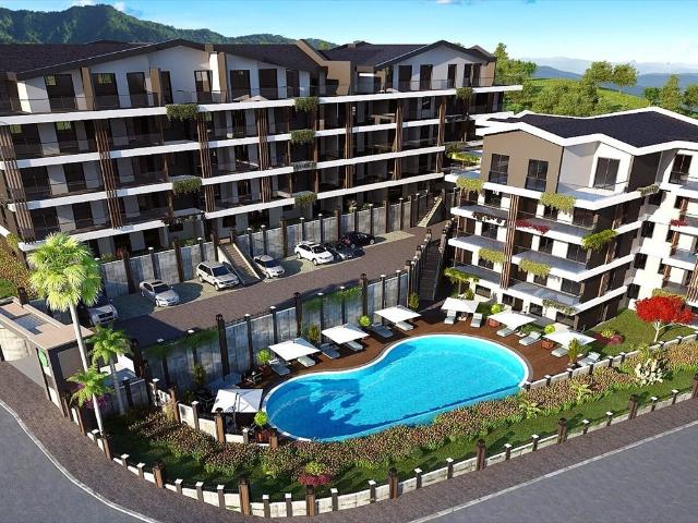 Nowoczesny apartament z widokiem na morze i basenem
