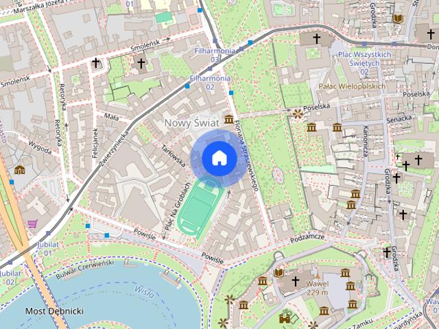 Apartament z widokiem na Wawel | Plac na Groblach