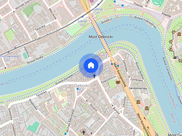 Apartament z widokiem na Wisłę | Riva Verona