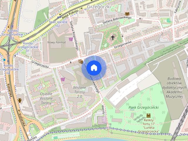 Apartament z tarasem Grzegórzecka AC