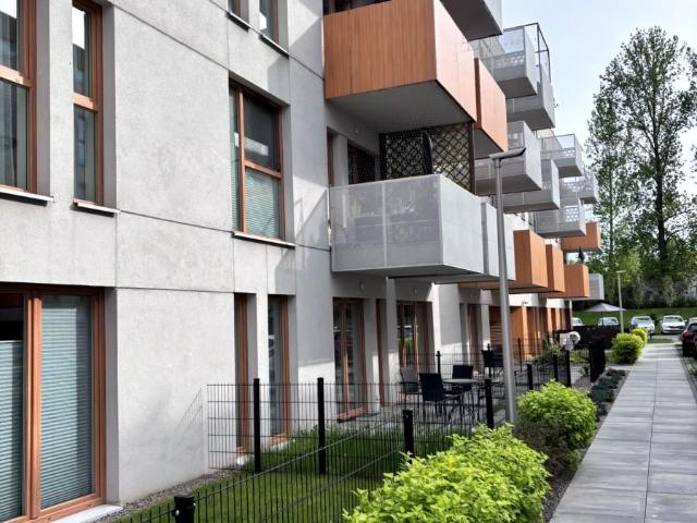 Apartament z tarasem i ogrodem Katowice, Brynów