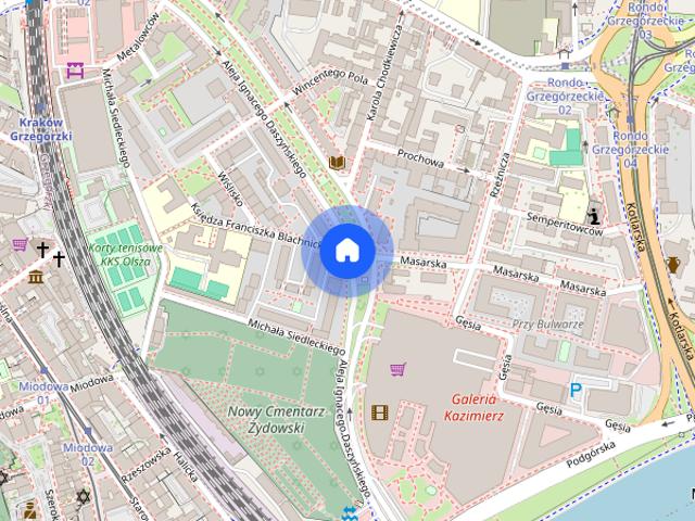 Apartament z tarasem i balkonem o pow. 40 m2