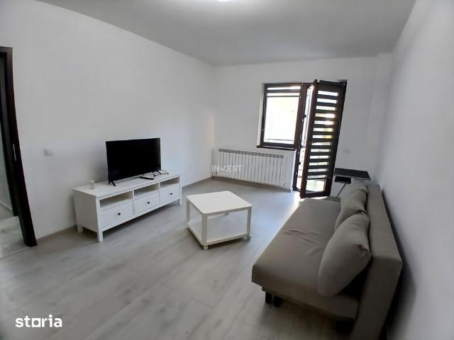 Apartament 1 camera, Brown Luxury, parter inalt, balcon si loc de parc