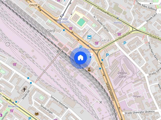 Apartament 1 camera Dec 40 mp Gara Arcu 450 euro