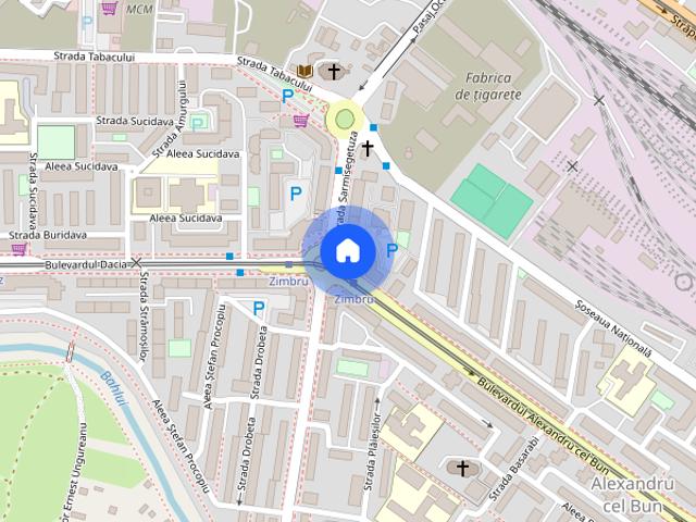 Apartament 1 camera Zimbru