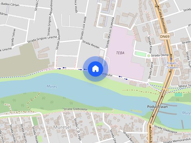 Apartament 1 camera zona Praporgescu in apropiere de Tribunalul Arad