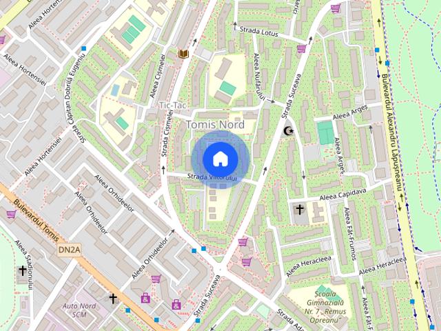 Apartament 1camera de închiriat convenabil