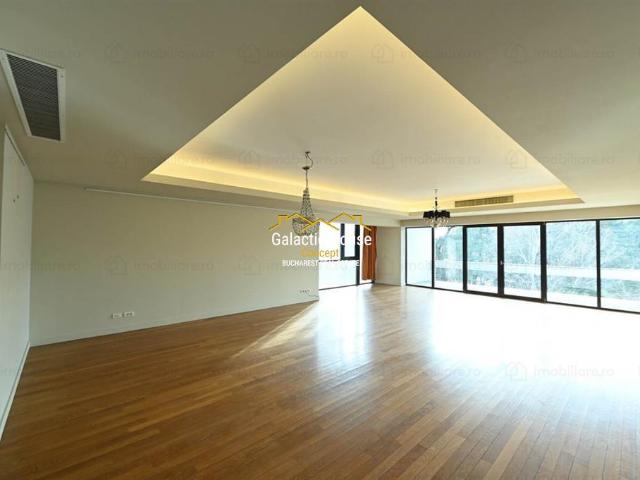 Apartament 260 mp Herastrau spectaculos Prima Linie Vedere Park de inchiriat — Herastrau, Bucuresti