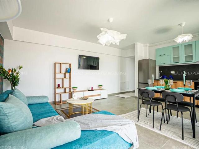 Apartament 2 camere modern zona Tomis Nord, etajul 14, centrala gaz, bloc nou
