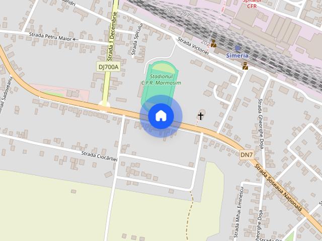 Apartament 2 camere nemobilat în Centru