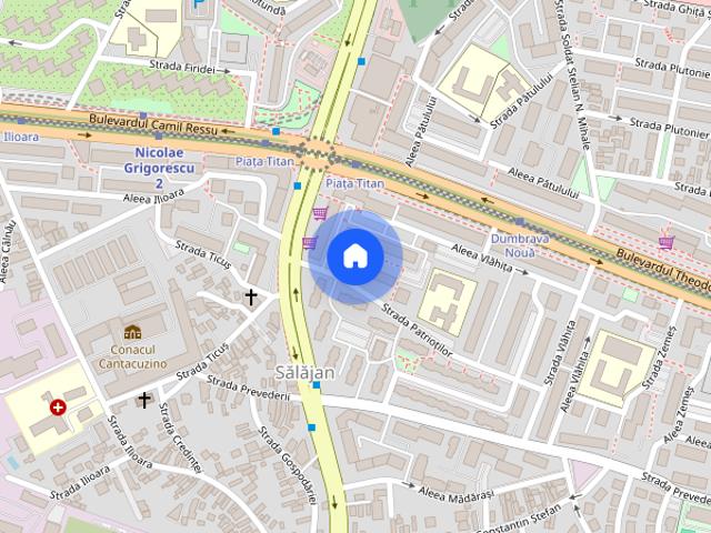 Apartament 2 camere Nicolar Grigorescu Titan Camil Ressu