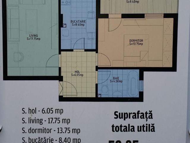 Apartament 2 camere Aparatorii Patriei Popesti Leordeni