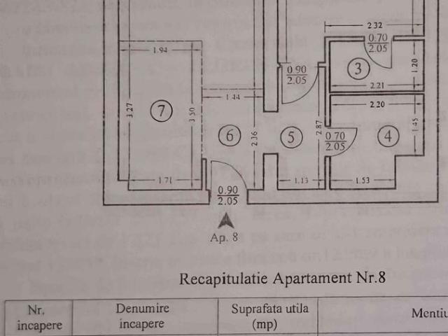 Apartament 2 camere Baza 3
