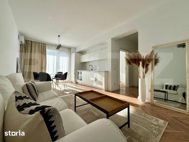 Apartament 2 camere, bloc nou, semidecomandat, Prima Onestilor
