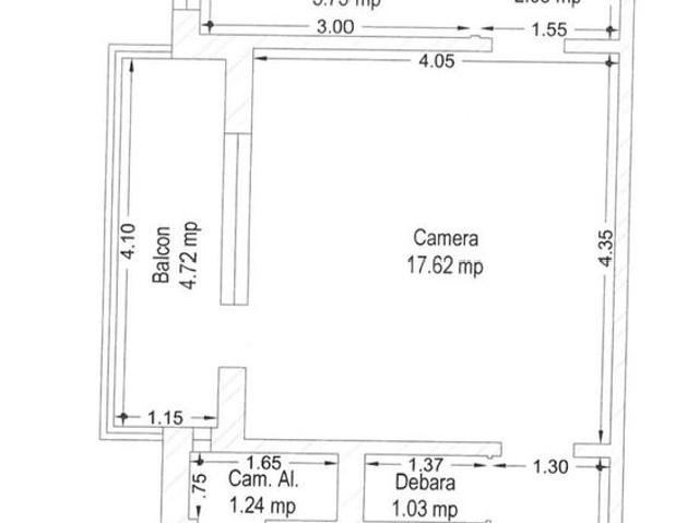 Apartament 2 camere confort 1, Vlaicu