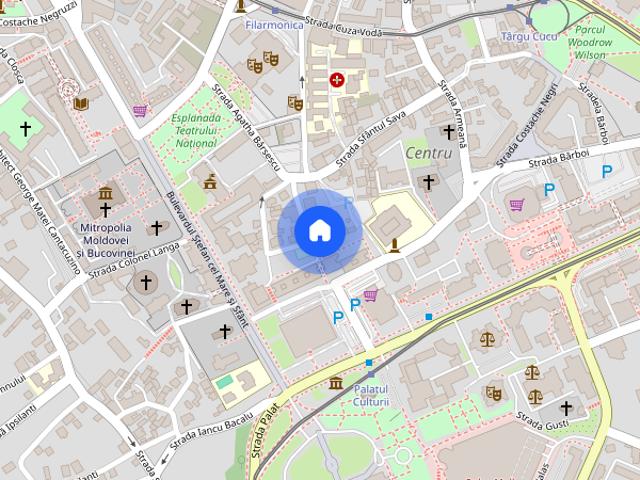 Apartament 2 camere de inchiriat | Ultracentral | 2 minute de Palas Mall