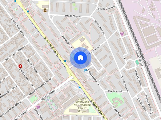 Apartament 2 camere de închiriat Zona Astra, Str. Apollo nr. 9