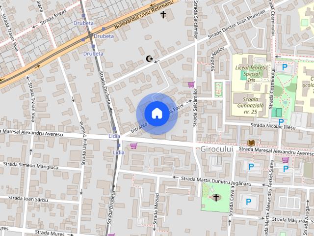 Apartament 2 camere,de inchiriat, zona Girocului, Timisoara