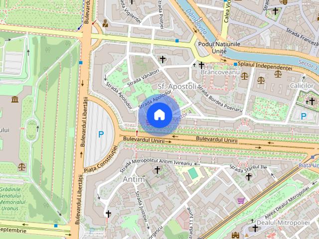 Apartament 2 camere de închiriat | Bulevardul Unirii | 3 balcoane | Bloc Zepter