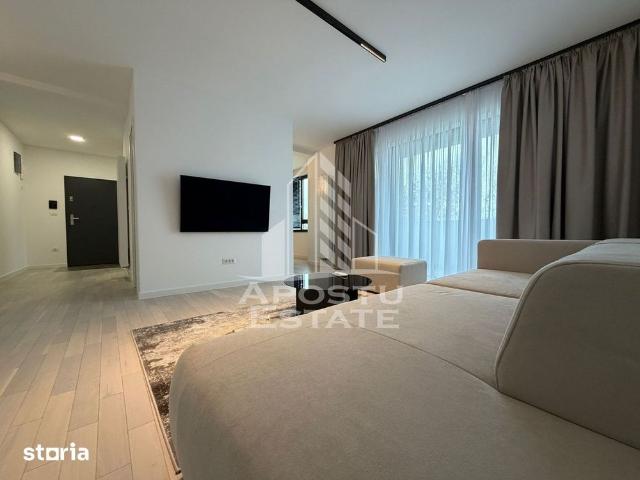 Apartament 2 camere, de inchiriat, loc de parcare, balcon, Dumbravita