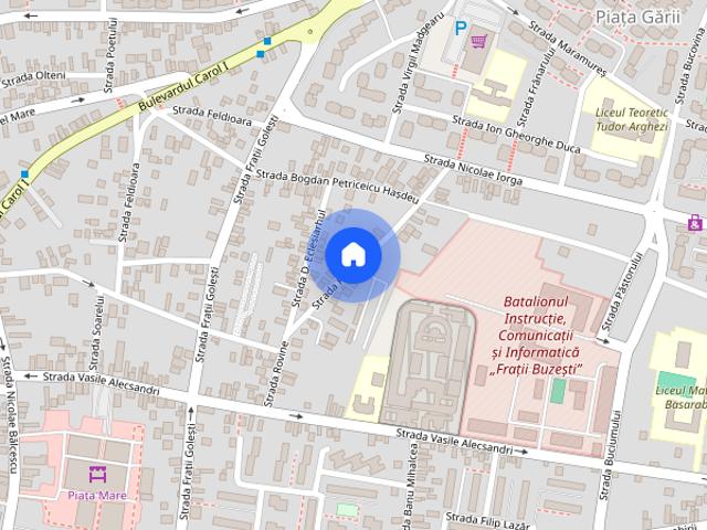 Apartament 2 camere decomandat, centrală proprie, Rovine