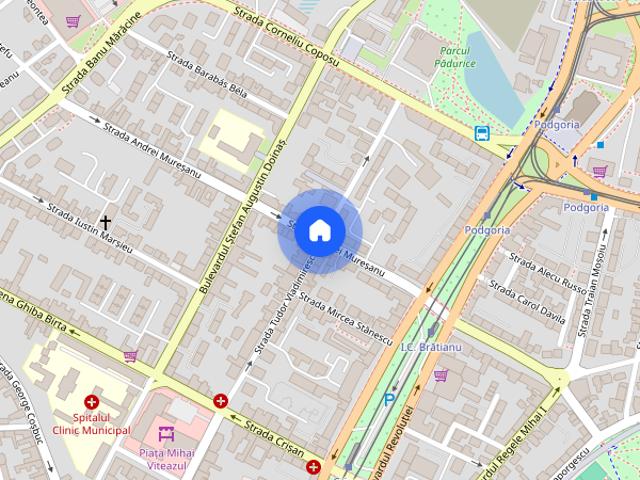Apartament 2 camere decomandat, zona P ța M. Viteazul, et. 2