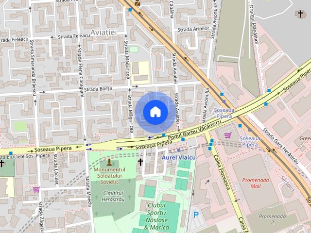Apartament 2 camere decomandate zona Aviatiei, sector 1, metrou Aurel Vlaicu
