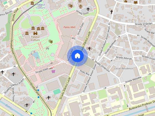 Apartament 2 camere Palas Lazar Residence 400 Euro!