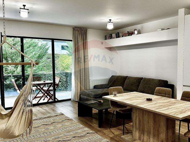 apartament 2 camere + parcare subterană și terasă generoasă – borhanci