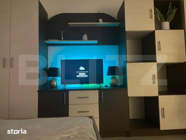 Apartament 2 camere, semidecomandat, zona Florilor balcon