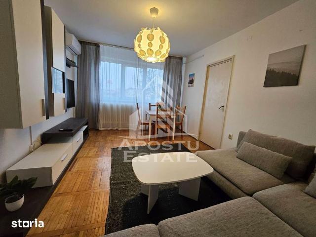 Apartament 2 camere, semidecomandat, 39mp utili, et.4/4, zona Dacia
