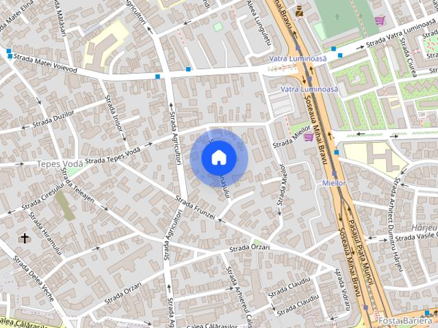 Apartament 2 camere, terasa mare, București, Muncii Iancului