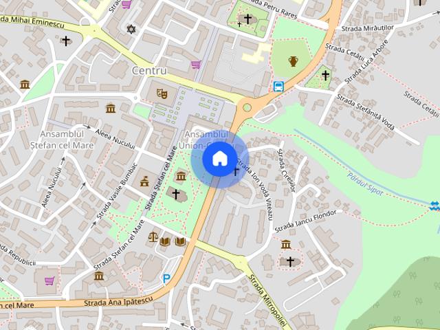Apartament 2 camere Ultracentral parter Tribunal