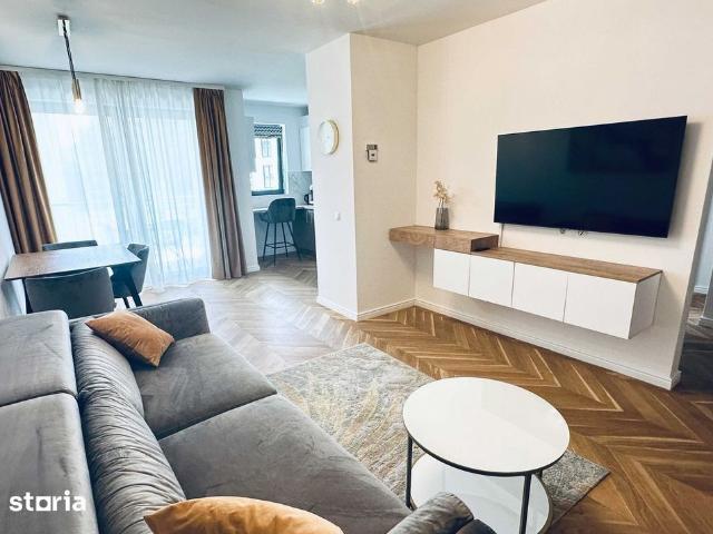 Apartament 2 camere 56mp, terasa 14mp, lux, zona The Office