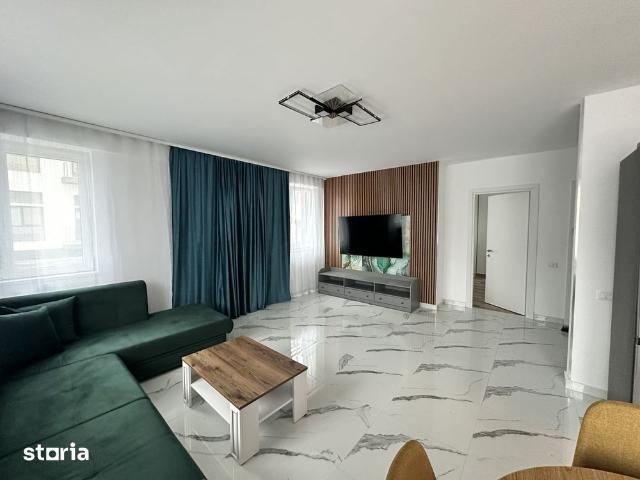 Apartament 2 camere, 57 mp + curte privată 21 mp, loc parcare inclus