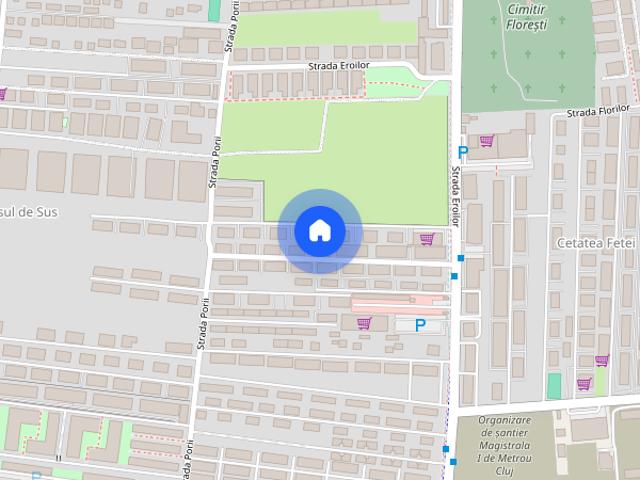 Apartament 2 camere, 60 mp, zona Eroilor