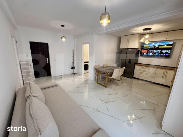 Apartament 2 camere+terasa si parcare, 48 mp, prima inchiriere, zona D