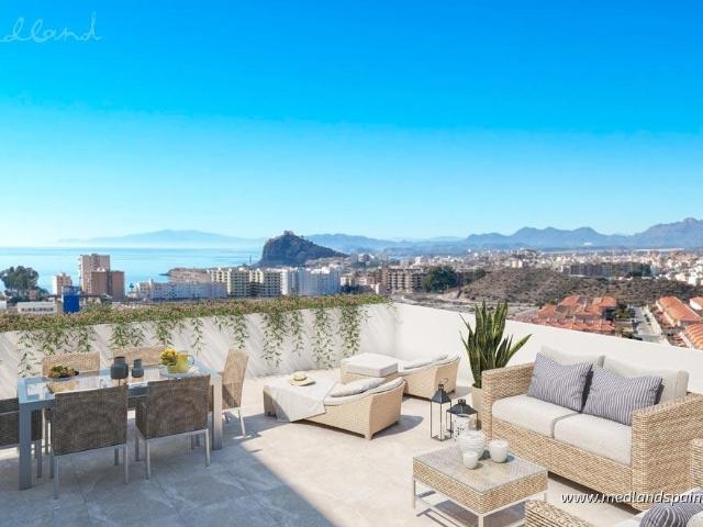 Apartament z widokiem na morze w Aguilas, 2 pokoje