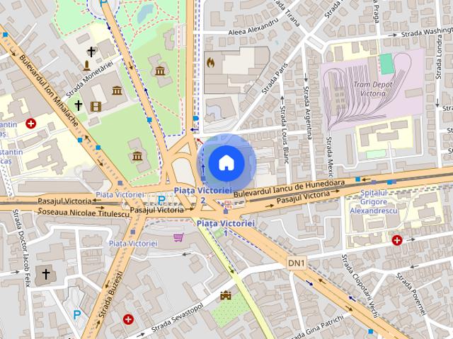 Apartament 3 ca,mere spre inchiriere Str. Mexic nr. 2