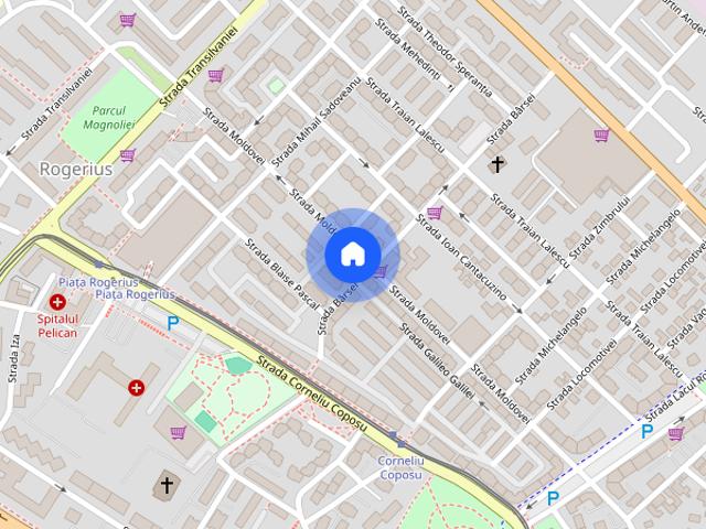 Apartament 3 cam de închiriat, cart. Rogerius