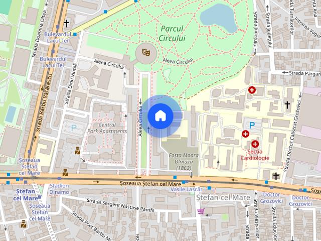 Apartament 3 camere mobilat lux zona Stefan cel Mare Circului