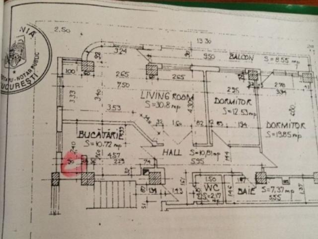 Apartament 3 camere Arcul de Triumf
