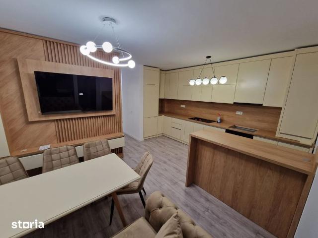 Apartament 3 camere bloc nou terasa 45 mp zona Auchan Iris