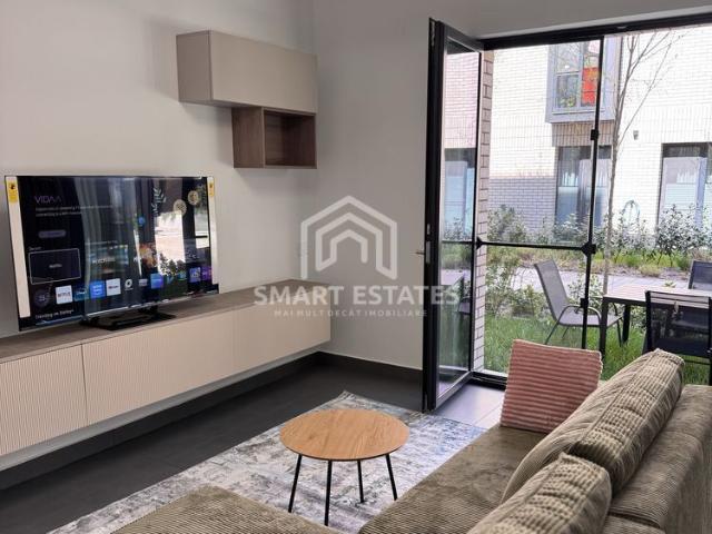 Apartament 3 camere Duplex cu gradina, Pipera, inchiriere 1050€